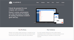 Desktop Screenshot of karmiclabs.com